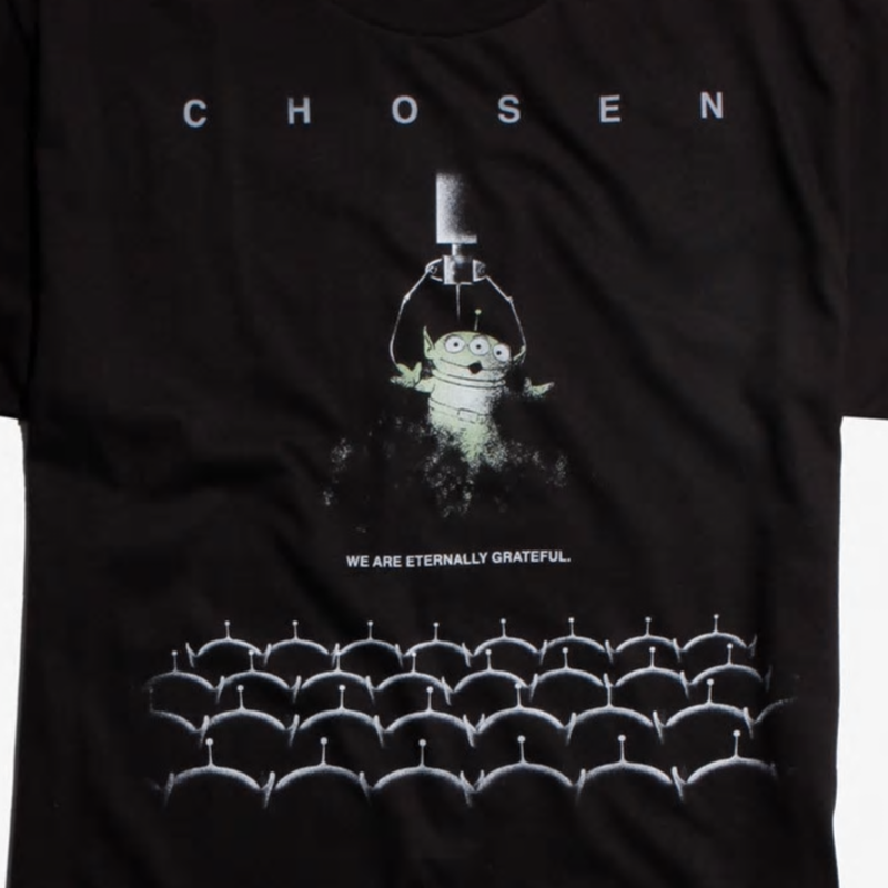 Usa直輸入 Disney トイストーリー グリーンメン エイリアン Chosen Tシャツ