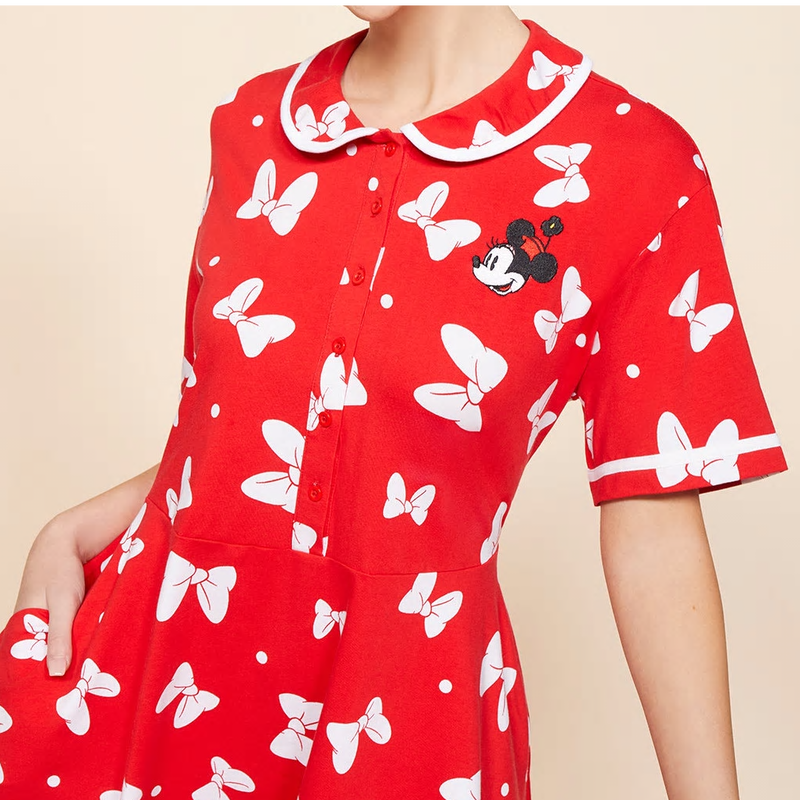 開店祝い Dress Tells ミニーマウス風ワンピース Www Ijqr Net