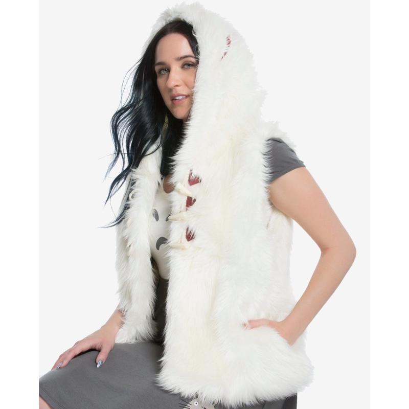 Usa直輸入 ジブリ もののけ姫 ベスト サン スタジオジブリ コスプレ アウター Pl