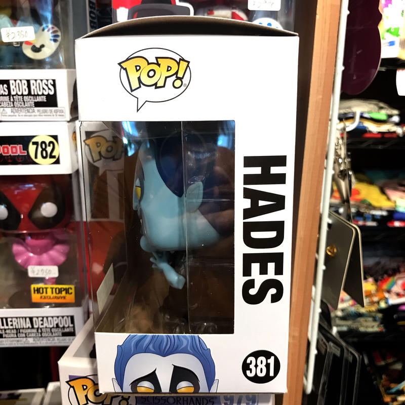 Usa直輸入 Pop Disney ヘラクレス ハデス 蓄光 グロー Hades 381