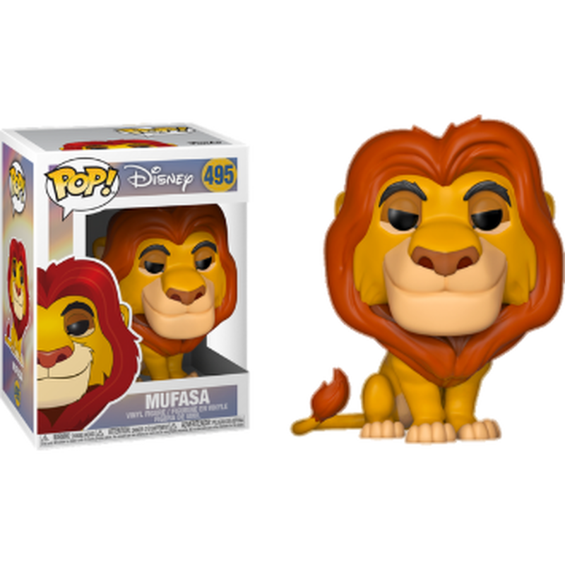 海外直輸入 Pop Disney ライオンキング ムファサ 495 ポップ Funko