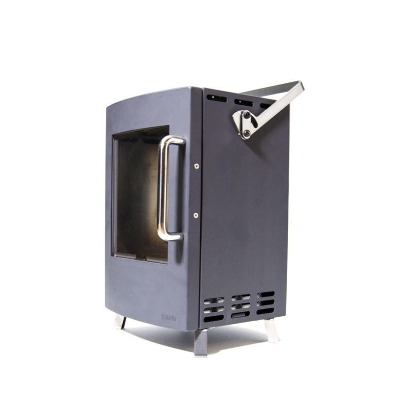 レア物！連れ出せる暖炉 DAN+RO 縦型（両面窓ガラス）