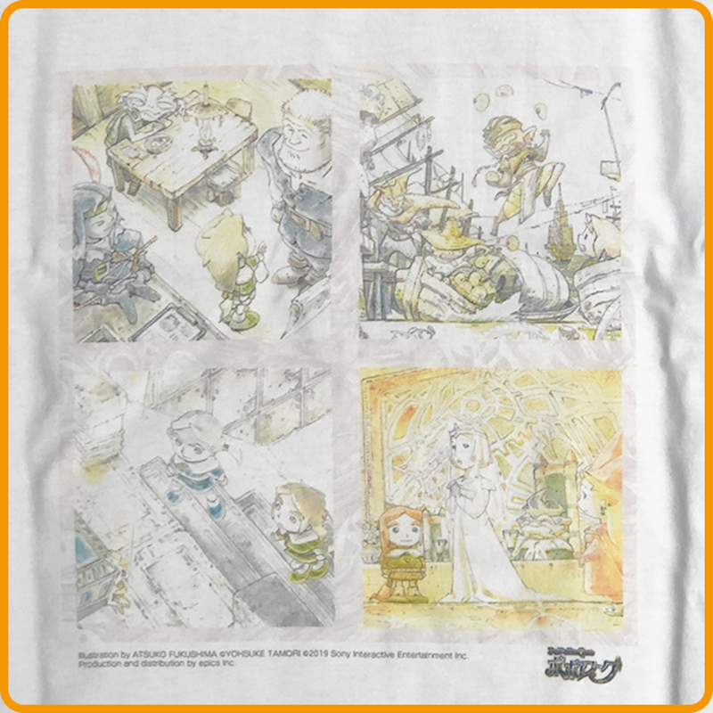 福島敦子原画モチーフ Tシャツvol 3 Popolo Store