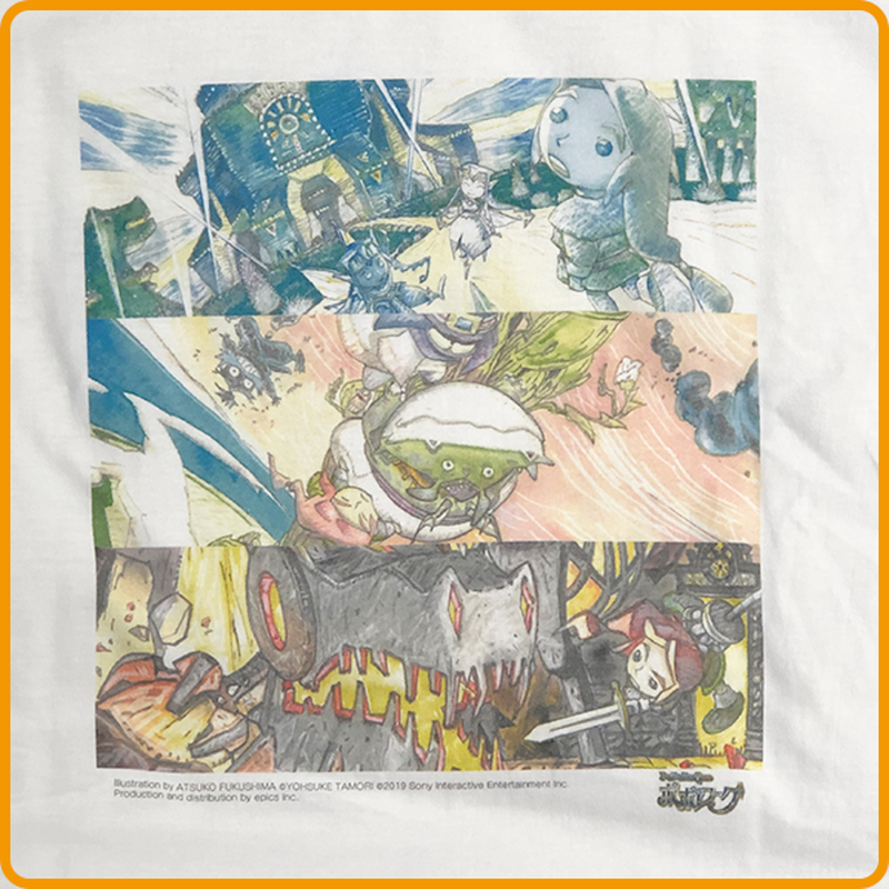 福島敦子原画モチーフ Tシャツvol 4 Popolo Store 福島敦子原画モチーフ Tシャツvol 4 Popolo Store