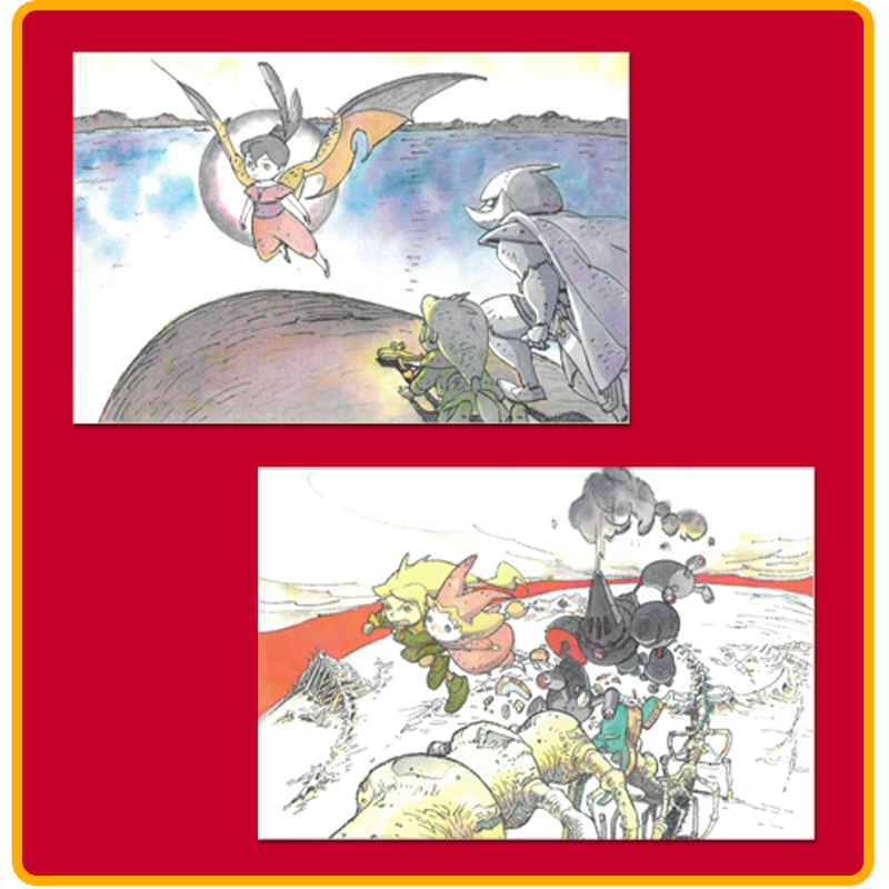 福島敦子原画モチーフ ポストカードvol 1 Vol 5 Pack Popolo Store