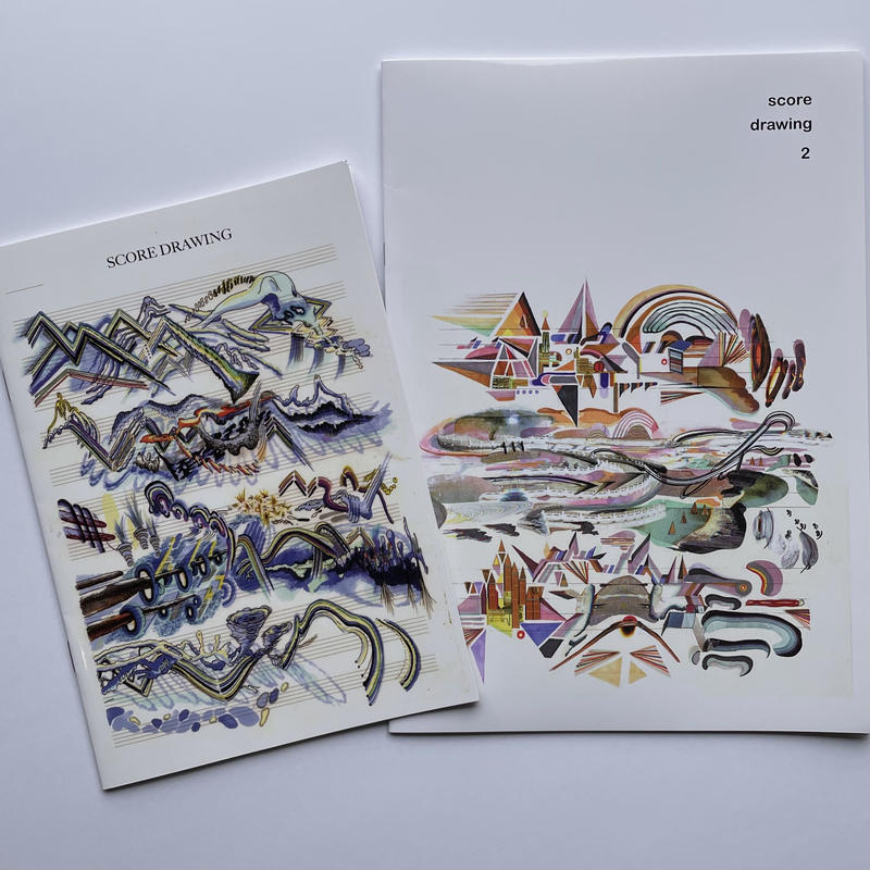 サイン入 小林紗織 小指 作品集 Score Drawing 1 2 Popotam