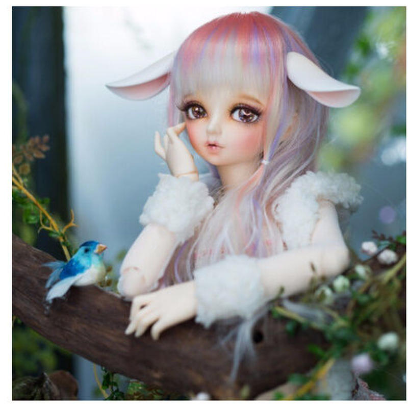 球体関節人形 美しい Bjd 1 4 本体 眼球 メイクアップ済み リン Rin カスタムドー