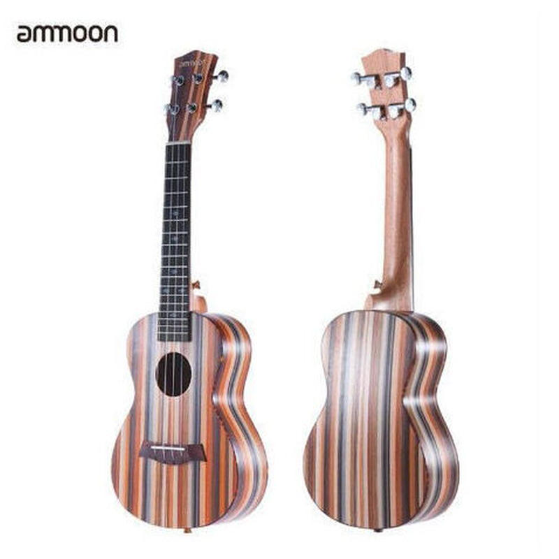 自宅で静かに練習したい方に！】ammoon製サイレント・ウクレレ