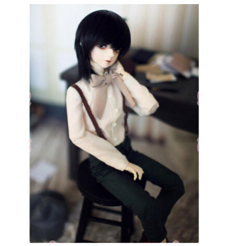 球体関節人形 Bjd 1 4 男 イケメン 美少年 黒髪 フルセット 本体 眼球 服 靴 ウィ 球体関節人形 Bjd 1 4 男 イケメン 美少年 黒髪 フルセット 本体 眼球 服 靴 ウィ