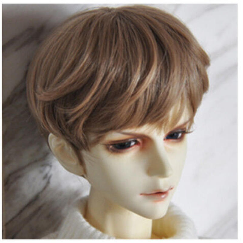 Bjd ウィッグ サラサラ ショートヘア 人形用 球体関節人形 カスタムドール 髪 Dd Sd