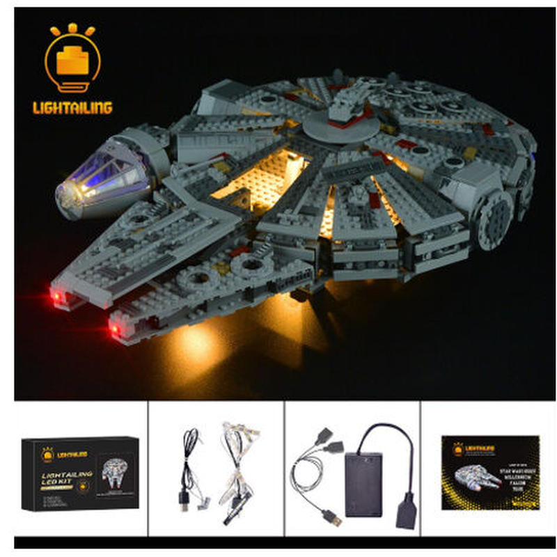 レゴ スターウォーズ ミレニアムファルコン Led ライトキット バッテリーボッ レゴ スターウォーズ ミレニアムファルコン Led ライトキット バッテリーボッ