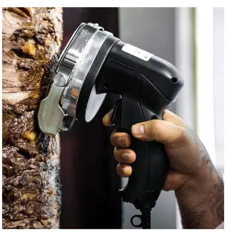 ブレード2枚付き ケバブスライサー 電動 業務用 ジャイロナイフ 肉包丁 電気 ジャイロカ