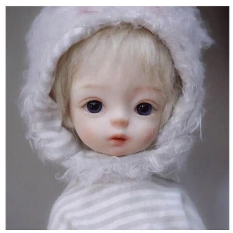 球体関節人形 本体 眼球 メイクアップ済 Bjd カスタムドール かわいい 赤ちゃん ノーブラ