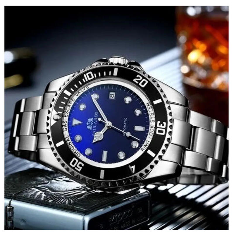 Paulareis 機械式 高級 自動巻き 腕時計 メンズ 海外ブランド プレゼント ブルー