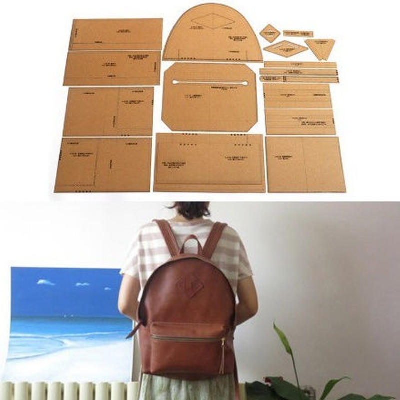 レザークラフト バックパック リュック テンプレート World Planet Market