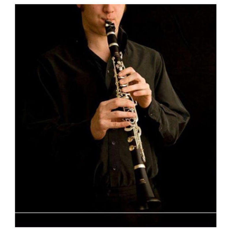 サックス クラリネット ネックストラップ 調節可能 革 シングルショルダー ストラップ W