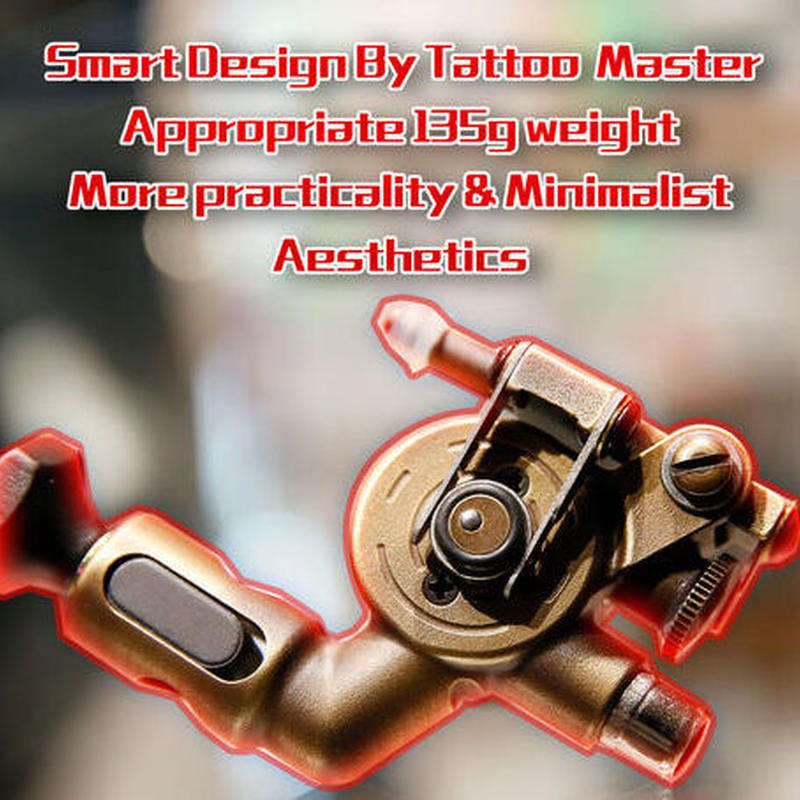 ロータリー タトゥーマシン スプリングタトゥーガン 強力モーター タトゥーサプライ Wor