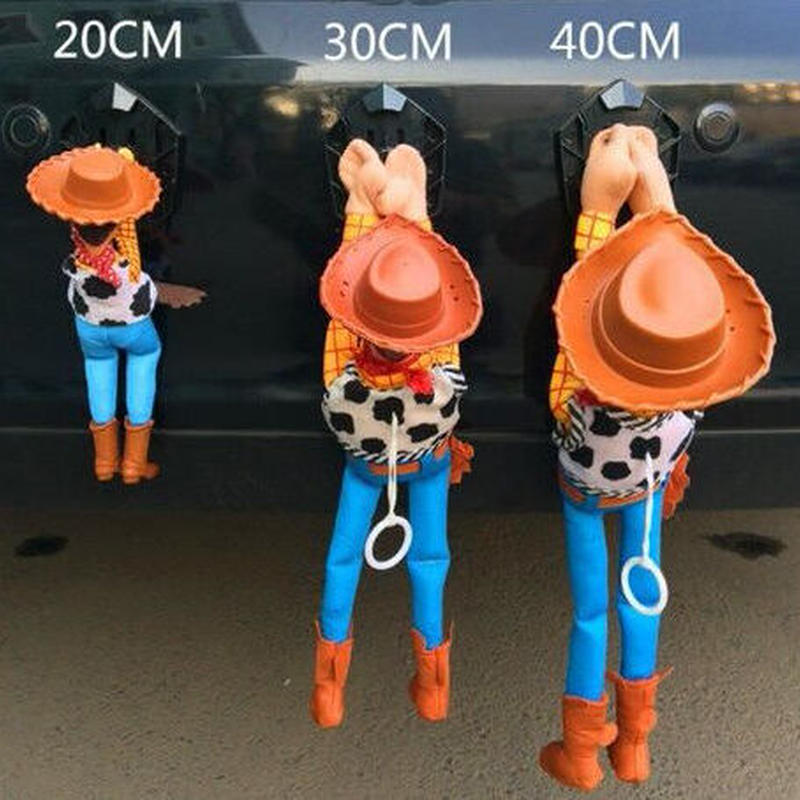 トイストーリー Toy Story ウッディ 車ぶら下がり しがみつき アクセサリー Wo