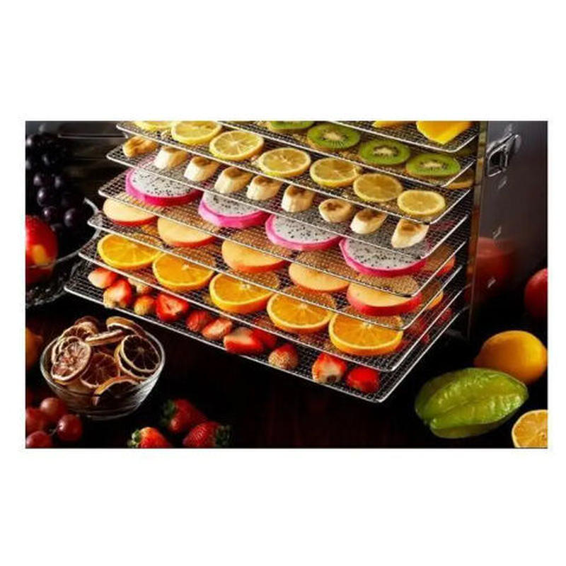 ステンレス鋼 食品乾燥機 果物 野菜 ハーブ スナック 肉干し等10層 業務用 食品乾燥機 1