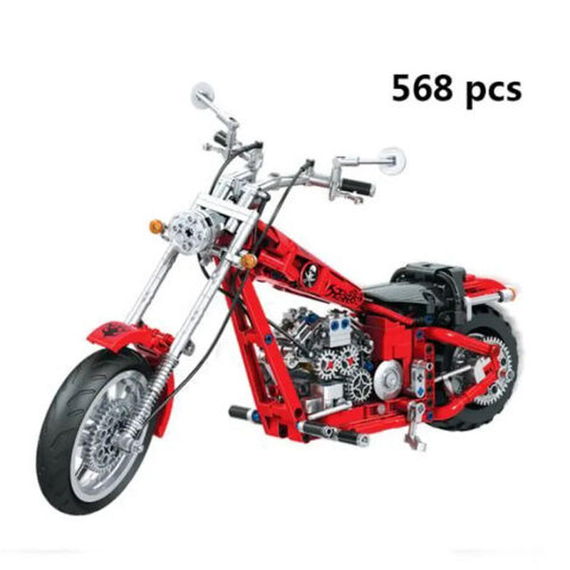 レゴ互換 テクニック オートバイ ８種類 バイク モトクロス アメリカンチョッパーバイク レー