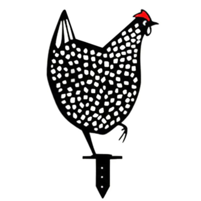 オブジェ 鶏 ニワトリ３体セット 庭 オンドリ シルエット 飾り 部屋 ガーデニング イン