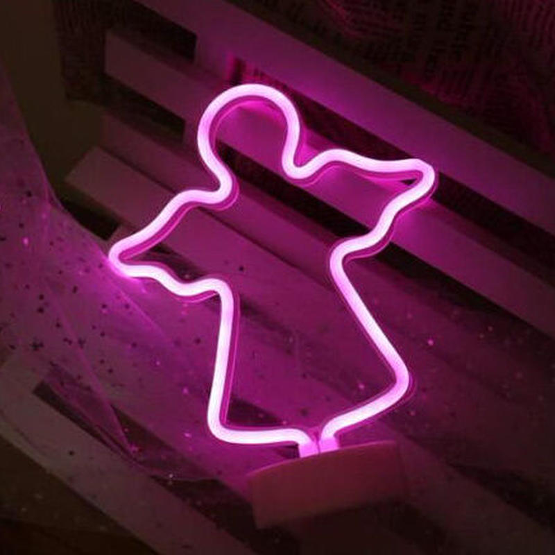 Led ネオンサイン インテリア ９デザイン ヤシの木 ユニコーン フラミンゴ ハート 星 月