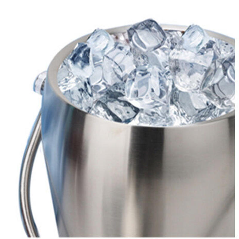 アイスペール おしゃれ 溶けない 結露しない 二重 ステンレス Bar 業務用 シャンパン 焼