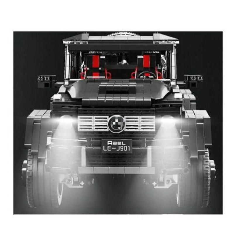 最適な材料 箱なし LEGO互換 メルセデス・ベンツ AMG/G63 6輪 3,300