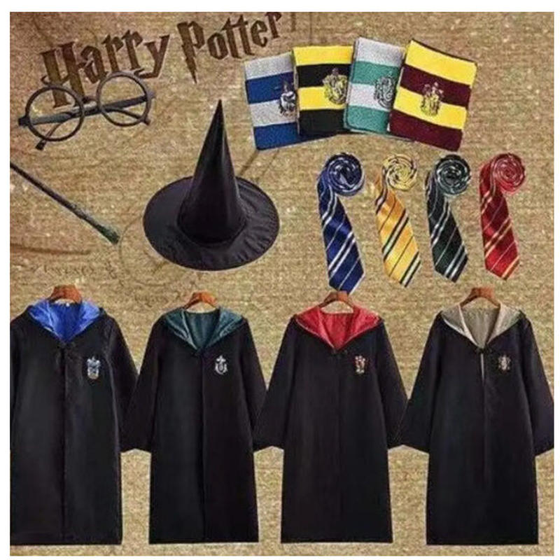 ハリーポッター 青 コスプレセットグリフィンドール 子供サイズあり ハリポタ World