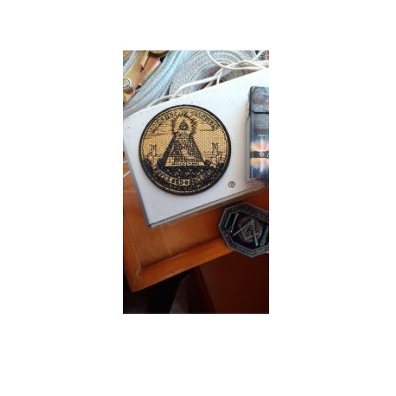 フリーメイソン プロビデンスの目 アイロン パッチ World Planet Market