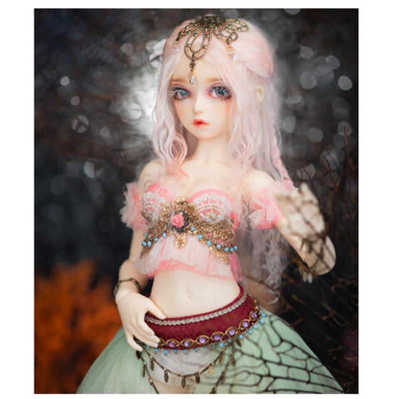 Bjd 球体関節人形 手作り 女性 本体 眼球 メイクアップ済み 女の子 1 4 アリス カス