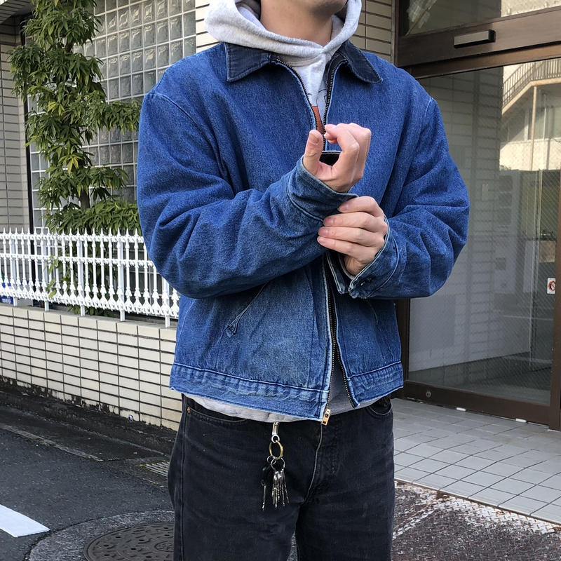 68%OFF!】 xfrm JURYBLACK コラボ限定ダメージ加工デニムジャケット