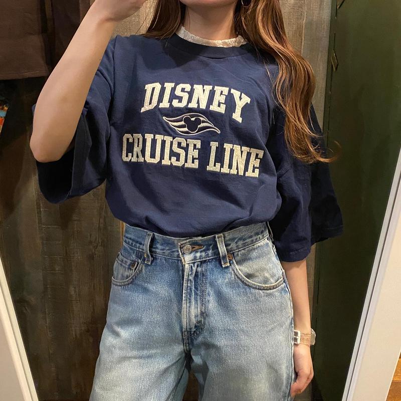 Usa製ミッキーカレッジ風ワッペンtシャツ Custom Fever