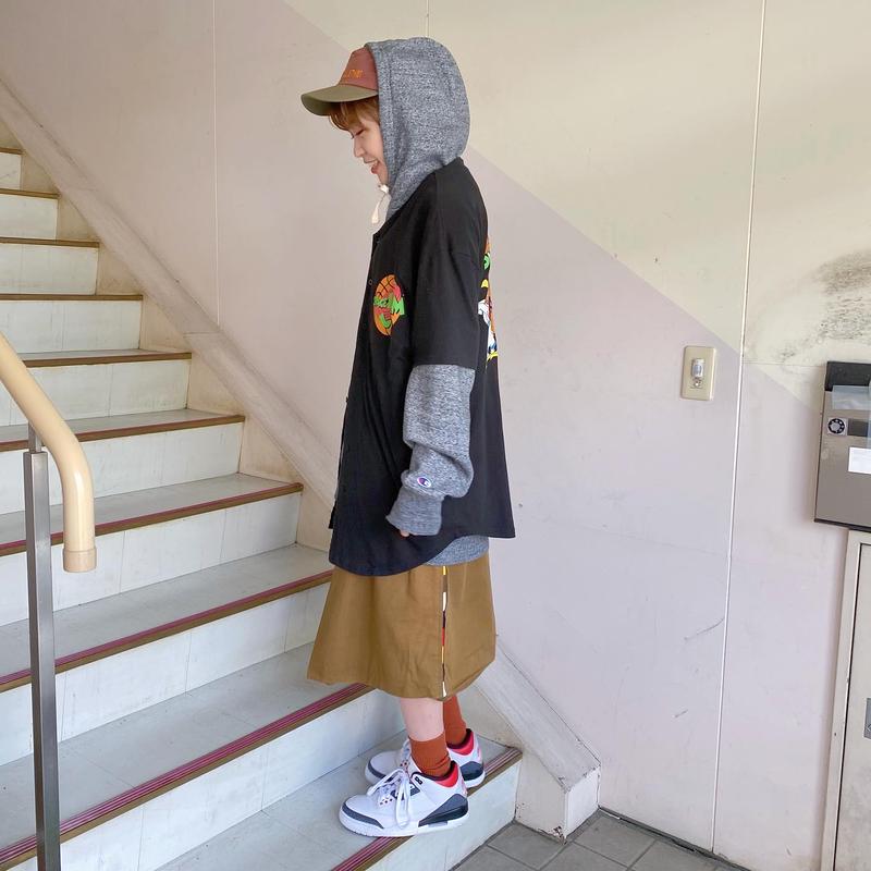 スペースジャム ベースボールシャツ Custom Fever