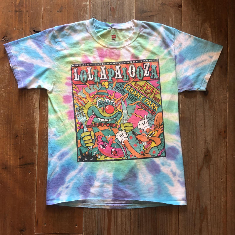 ロラパルーザ 音楽イベントtシャツ Custom Fever