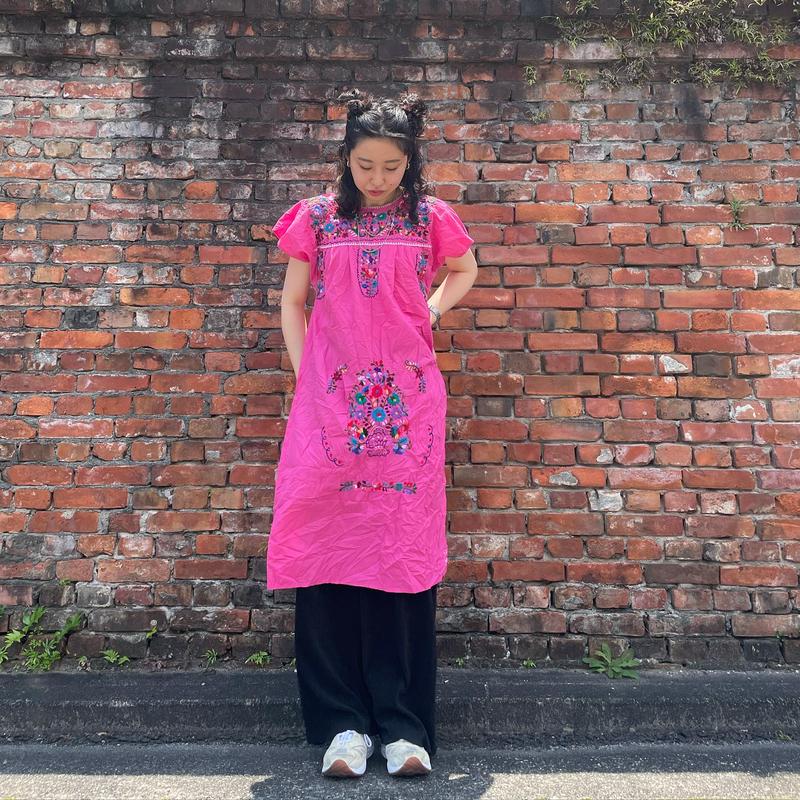 メキシカン刺繍ワンピース Custom Fever