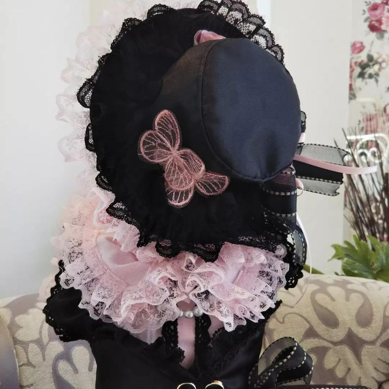 ゴスロリピンクワンピのお帽子 Pule Jam First