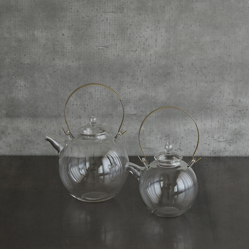 まんまるガラスポット 大 8月再入荷予定 ハモニ