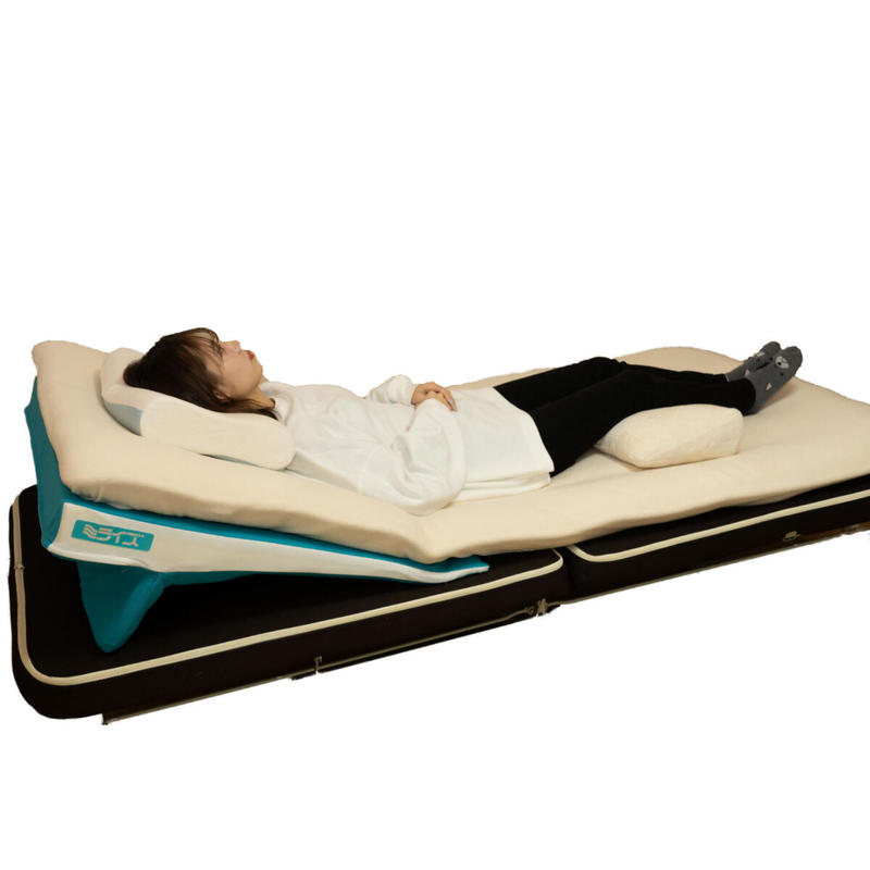 ミライズラチェットラクーイ　逆流性食道炎防止　角度調整14段階　定価45210円 Amazon.co.jp: ラチェットラクーイ ミライズ 14段階高さ調整付き背上げ