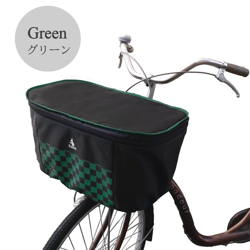 箕面市の自転車のかごカバー
