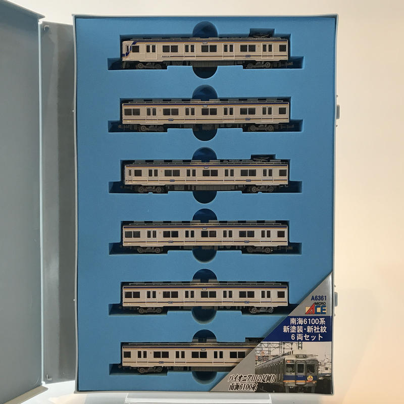 公式]鉄道模型(A6361南海 6100系 新塗装新社紋 6両セット)商品