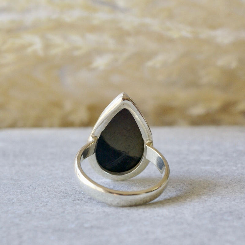 新発売の 指輪 約11号 天然石 925 SILVER ストーン リング setonda.com