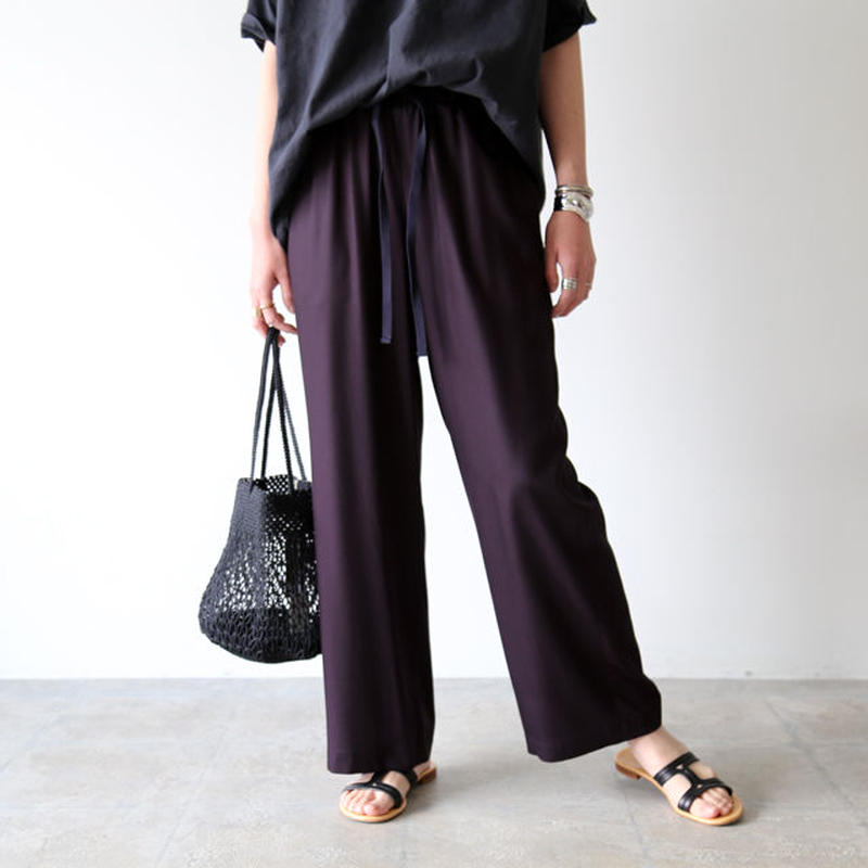 Le Glazik ル グラジック ツイルイージーワイドパンツ Jl 2640 Rpt