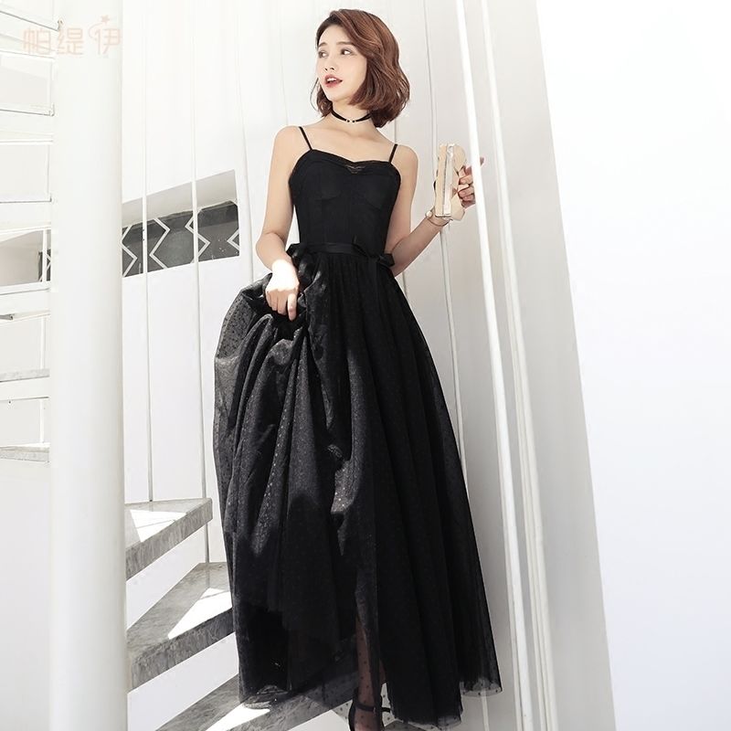 かわいい X かっこいい 黒水玉 ドレス リボン ワンピース Reflet かわいい X かっこいい 黒水玉 ドレス リボン ワンピース Reflet