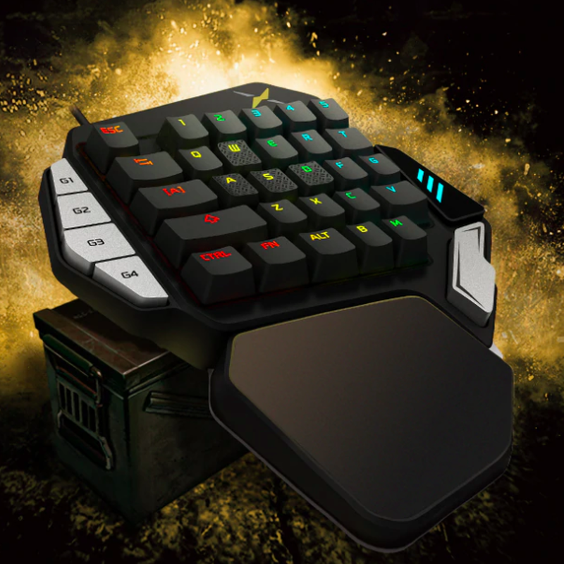 Delux Pubg用 片手メカニカルゲーミングキーボード Lol Eスポーツ Reiwa