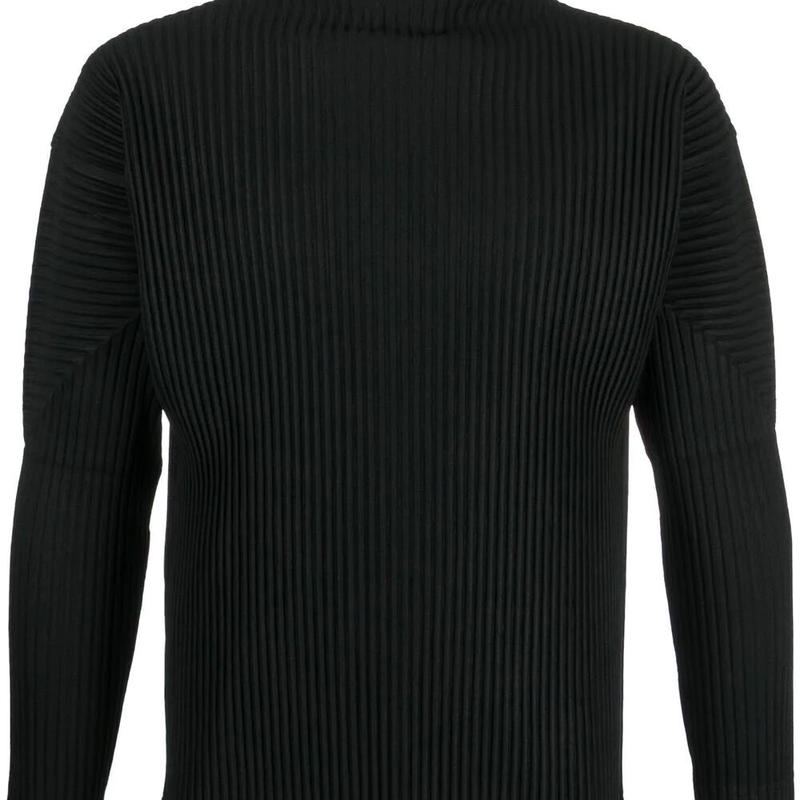 外箱不良宅配便送料無料 2022 SS ミー イッセイミヤケ ハイネック 長袖