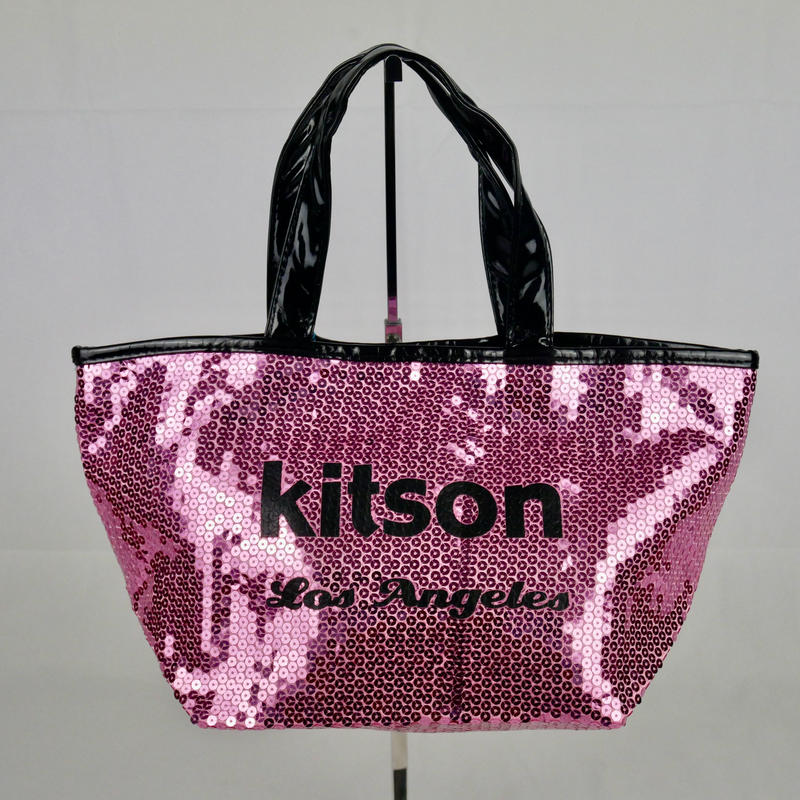 Kitson ミニ スパンコール トートバッグ B146 Wbcollection