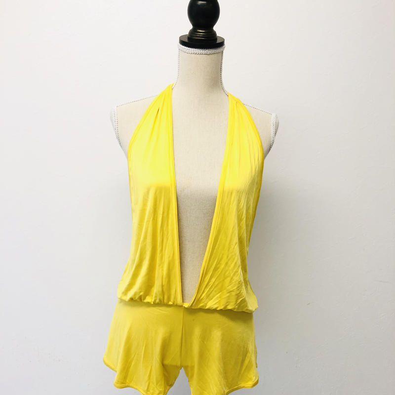 Dsquared2 ワンピース オールインワン イエロー 新品 Wbcollection