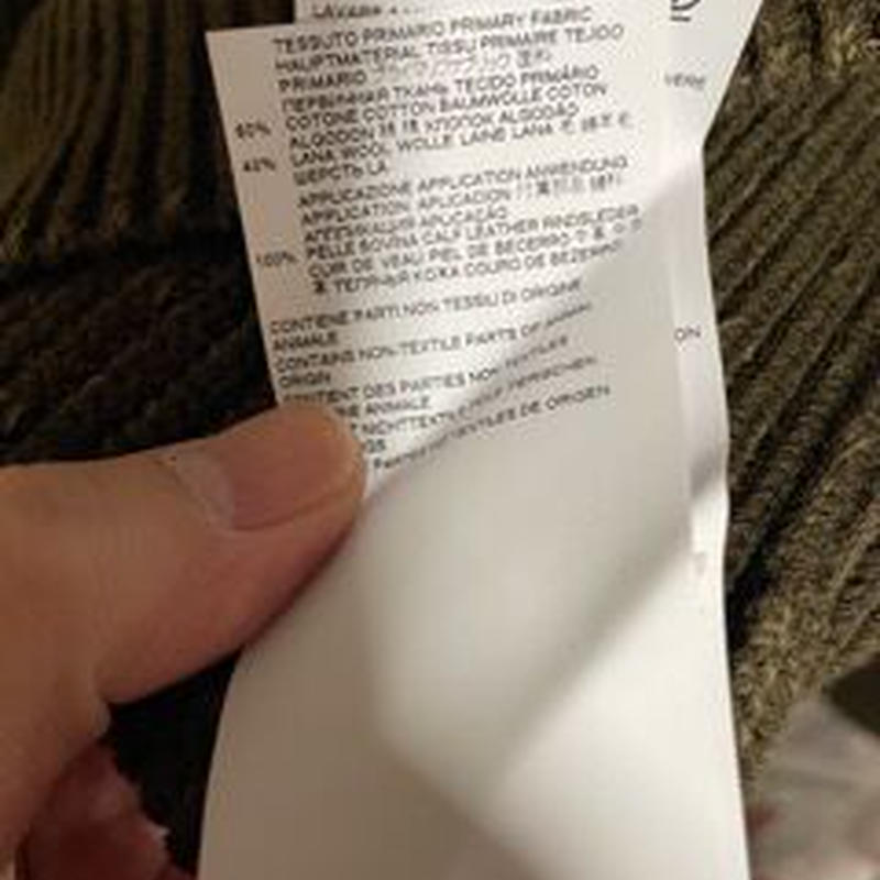 新品タグ付き☆Maison Margiela メゾンマルジェラ ドライバーズニット 新品タグ付き☆Maison Margiela メゾンマルジェラ ドライバーズニット