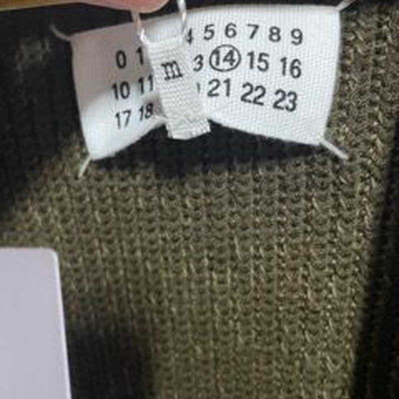 新品タグ付き☆Maison Margiela メゾンマルジェラ ドライバーズニット 新品タグ付き☆Maison Margiela メゾンマルジェラ ドライバーズニット